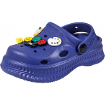 Unisex παντοφλάκια θαλλάσης με pins clogs adams shoes 892-24202 blue Unisex παντοφλάκια θαλλάσης με pins clogs adams shoes 892-24202 blue