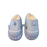 Αγόρι παντοφλάκια clogs με γούνα adams shoes 901-25520 blue