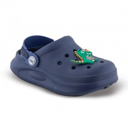 Αγορίστικα  παντοφλάκια θαλλάσης με pins clogs cubanitas SD 08043 BLUE