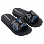 IPANEMA Urban VI Slide Kids παιδική Σαγιονάρα με φάσα αγόρι 83614-AY566 Black/Grey