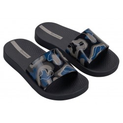 IPANEMA Urban VI Slide Kids παιδική Σαγιονάρα με φάσα αγόρι 83614-AY566 Black/Grey