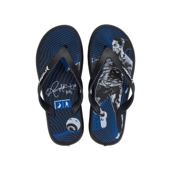 Παιδικές Σαγιονάρες Θαλάσσης RIDER 780-26070 [12602-BU503] BLACK-BLUE- WHITE