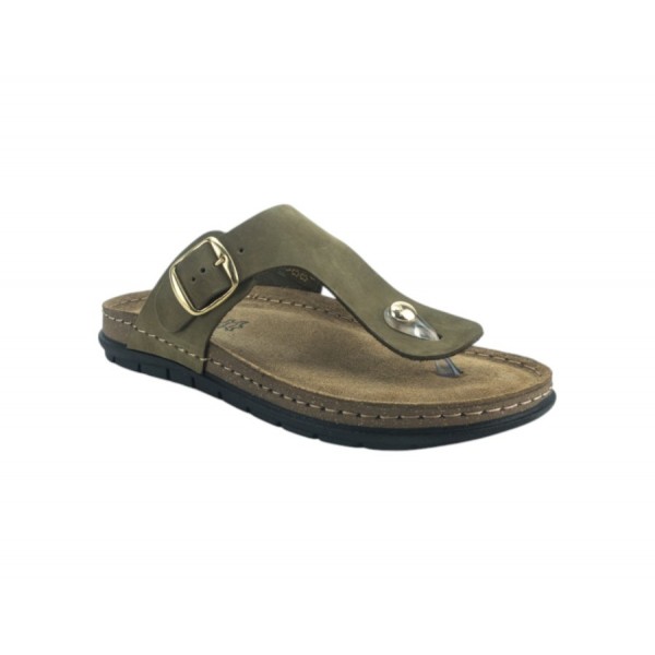 Ανδρικά Ανατομικά δερμάτινα Σανδάλια SUNNY SANDALS BY FILD ETTORE-50904 OLIVE Ανδρικά Ανατομικά δερμάτινα Σανδάλια SUNNY SANDALS BY FILD ETTORE-50904 OLIVE