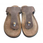 Ανδρικά Ανατομικά δερμάτινα Σανδάλια SUNNY SANDALS BY FILD ETTORE-60904 ΚΑΦΕ