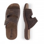 Ανδρική καλοκαιρινή ανατομική παντόφλα INBLU FN000109 καφέ