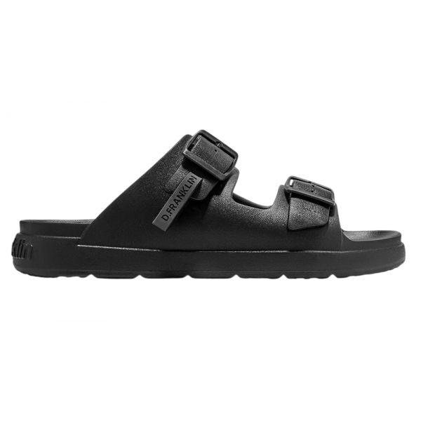 Ανδρικά Ανατομικά Σανδάλια D.Franklin Vibe Foam 2 Buckles DFSH413004 Full Black