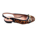 Γυναικεία δερμάτινα Leopard μοκασίνια FLEXPOINT ANATOMIC 504 μαύρο Γυναικεία δερμάτινα Leopard μοκασίνια FLEXPOINT ANATOMIC 504 μαύρο