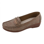 Γυναικεία ανατομικά μοκασίνια ZAK SHOES SD 31038 BRONZE Γυναικεία ανατομικά μοκασίνια ZAK SHOES SD 31038 BRONZE