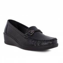 Γυναικεία ανατομικά υποδήματα πλατφόρμα sabino comfort jF-2564203 black