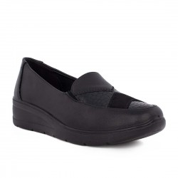 Γυναικεία ανατομικά υποδήματα πλατφόρμα sabino comfort jF-2564502 black