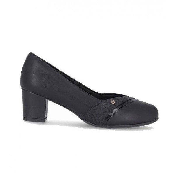 Γυναικείες Ανατομικές Γόβες Piccadilly Eco Leather Napa Strech Soft 779-25512 [110186-6] Black