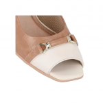 Γυναικεία peep toe πέδιλα PICCADILLY 779-24097-26 [715016-1] ΜΠΕΖ-ΚΑΜΕΛ