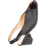 Γυναικεία πέδιλα ADAMS SHOES 907-26003-26 BLACK RAFFIA