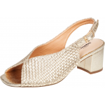 Γυναικεία  πέδιλα ADAMS SHOES 907-26003-27 GOLD RAFFIA