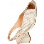 Γυναικεία  πέδιλα ADAMS SHOES 907-26003-27 GOLD RAFFIA