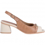 Γυναικεία peep toe πέδιλα PICCADILLY 779-24097-26 [715016-1] ΜΠΕΖ-ΚΑΜΕΛ