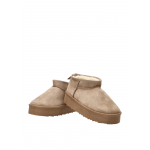 Γυναικείο Μποτάκι Με Γούνα ETIKA SHOES 10912 TAUPE