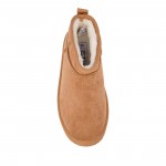 Γυναικείο Μποτάκι Με Γούνα ETIKA SHOES 10912 CAMEL