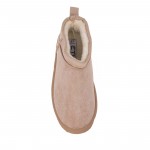 Γυναικείο Μποτάκι Με Γούνα ETIKA SHOES 10912 TAUPE