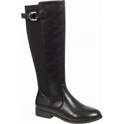ΓΥΝΑΙΚΕΙΑ ΜΠΟΤΑ ΙΠΠΑΣΙΑΣ ADAM"S SHOES 829-25535-27 ΜΑΥΡΟ