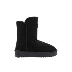Γυναικείο Μποτάκι Με Γούνα D.Franklin Nordic Basic DFSH370003 Black