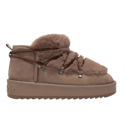 Γυναικείο Μποτάκι Με Γούνα D.Franklin pack Nordic Trk fur DFSH370011 Low Brown