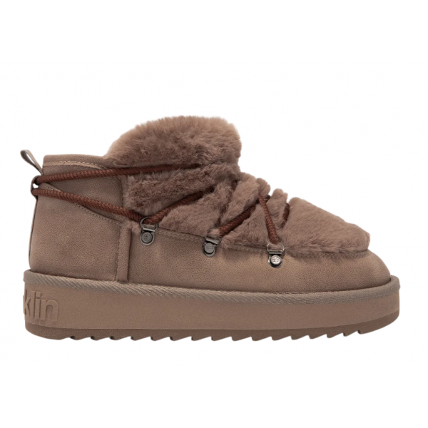 Γυναικείο Μποτάκι Με Γούνα D.Franklin pack Nordic Trk fur DFSH370011 Low Brown Γυναικείο Μποτάκι Με Γούνα D.Franklin pack Nordic Trk fur DFSH370011 Low Brown