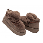 Γυναικείο Μποτάκι Με Γούνα D.Franklin pack Nordic Trk fur DFSH370011 Low Brown Γυναικείο Μποτάκι Με Γούνα D.Franklin pack Nordic Trk fur DFSH370011 Low Brown