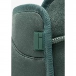 Γυναικείο Μποτάκι Με Γούνα D.Franklin Nordic Low Basic DFSH370021 GREEN