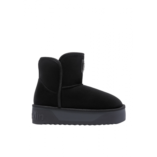 Γυναικείο Μποτάκι Με Γούνα D.Franklin Nordic V.2 Basic Low DFSH371004 Black