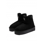 Γυναικείο Μποτάκι Με Γούνα D.Franklin Nordic V.2 Basic Low DFSH371004 Black