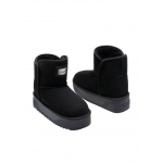 Γυναικείο Μποτάκι Με Γούνα D.Franklin Nordic V.2 Basic Low DFSH371004 Black