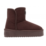 Γυναικείο Μποτάκι Με Γούνα D.Franklin Nordic V.2 Basic Low DFSH371004 CHOCOLATE BROWN