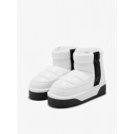 Αδιάβροχα γυναικεία μποτάκια D.Franklin Nordic low bomb DFSH371011 WHITE