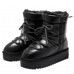 Αδιάβροχα γυναικεία μποτάκια D.Franklin pack Nordic V2 Bomb DFSH371016 Black/Black