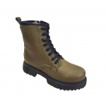 Γυναικείο Αρβυλάκι biker boots Alessandra paggioti 320 πράσινο Γυναικείο Αρβυλάκι biker boots Alessandra paggioti 320 πράσινο