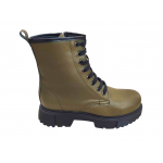 Γυναικείο Αρβυλάκι biker boots Alessandra paggioti 320 πράσινο Γυναικείο Αρβυλάκι biker boots Alessandra paggioti 320 πράσινο