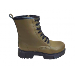 Γυναικείο Αρβυλάκι biker boots Alessandra paggioti 320 πράσινο