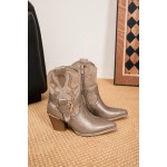 ΓΥΝΑΙΚΕΙΕΣ COWBOY BOOTS ERYNN M-823 TAUPE