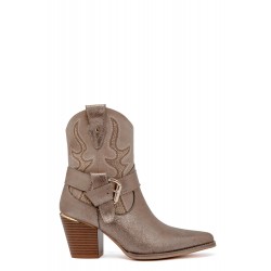 ΓΥΝΑΙΚΕΙΕΣ COWBOY BOOTS ERYNN M-823 TAUPE