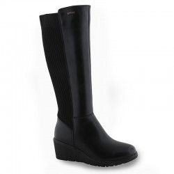 Γυναικεία Μπότα  με λάστιχο-κάλτσα BLONDIE SD57081 BLACK