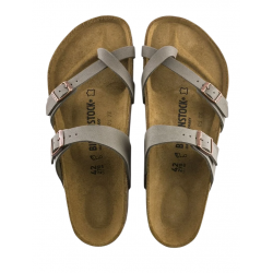 Γυναικείο δερμάτινο σανδάλι BIRKENSTOCK 'MAYARI' 0071071 STONE