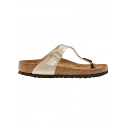 Γυναικείο δερμάτινο σανδάλΙ BIRKENSTOCK  GIZEH 1016108 GOLD