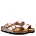 Γυναικείο δερμάτινο σανδάλι Arizona Regular Fit Birko-Flor BIRKENSTOCK 1023942-COPPER Γυναικείο δερμάτινο σανδάλι Arizona Regular Fit Birko-Flor BIRKENSTOCK 1023942-COPPER