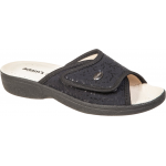 ADAMS SHOES ΓΥΝΑΙΚΕΙΕΣ ΚΑΛΟΚΑΙΡΙΝΕΣ ΥΦΑΣΜΑΤΙΝΕΣ ΠΑΝΤΟΦΛΕΣ 381-26003 ΜΑΥΡΟ