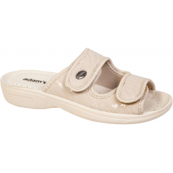 ADAMS SHOES ΓΥΝΑΙΚΕΙΕΣ ΚΑΛΟΚΑΙΡΙΝΕΣ ΥΦΑΣΜΑΤΙΝΕΣ ΠΑΝΤΟΦΛΕΣ 381-26004 ΜΠΕΖ