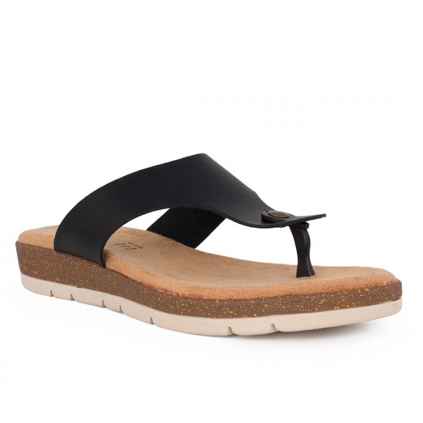 Γυναικεία Ανατομικά Σανδάλια COMFY ANATOMIC OP/14 BLACK