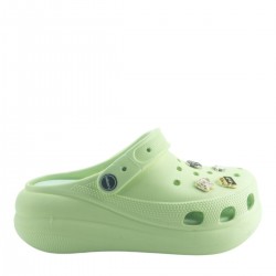 Γυναικεία παντοφλάκια θαλλάσης με pins clogs adams shoes 892-25101 ΜΕΝΤΑ