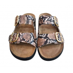 Γυναικεία δερμάτινα ανατομικά σανδάλια Sunny Sandals SIENNA-60302 SNAKE Γυναικεία δερμάτινα ανατομικά σανδάλια Sunny Sandals SIENNA-60302 SNAKE