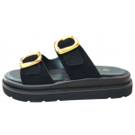 ΓΥΝΑΙΚΕΙΟ ΔΕΡΜΑΤΙΝΟ ΣΑΝΔΑΛΙ ΠΛΑΤΦΟΡΜΑ  LIAS LEATHER 262080 BLACK